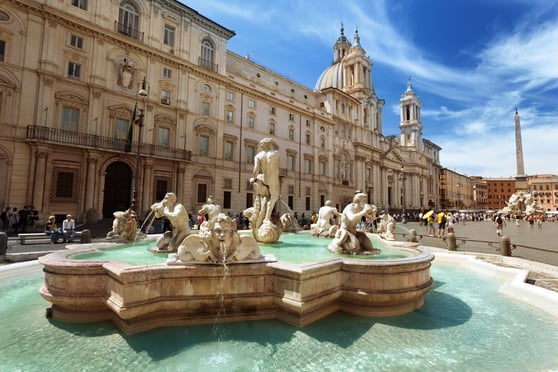 Piazza Navona, Rome. Italy