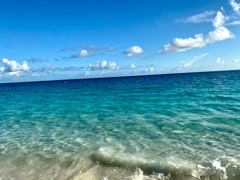 Clear blue waters of Turks & Caicos